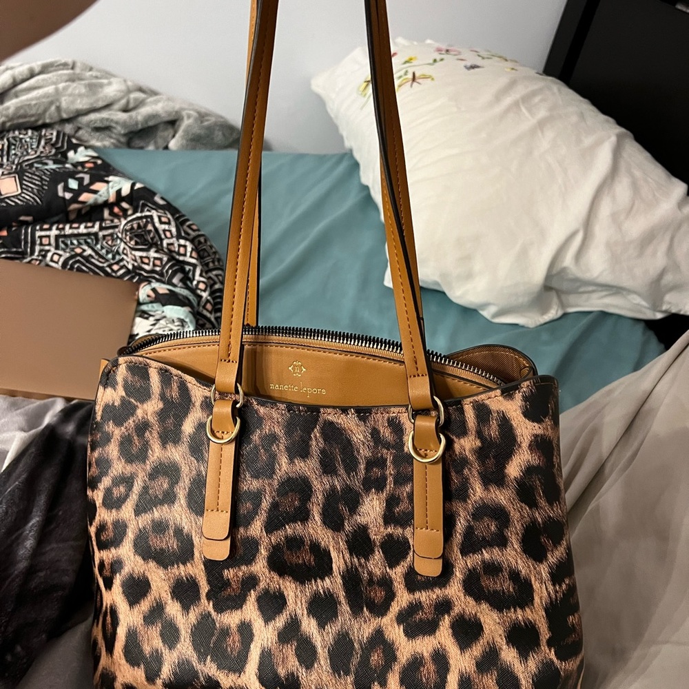 Nanette Lepore Leopard Purse